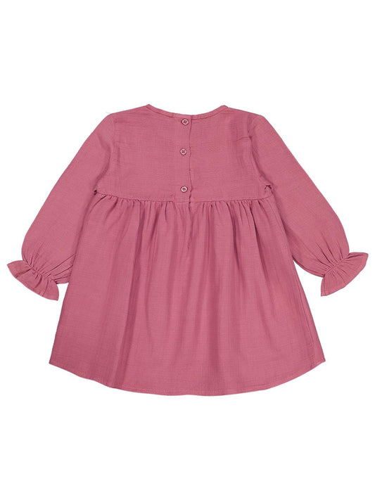 Civil Girls Roba Çiçekli 2-5 Yaş Elbise - Pembe