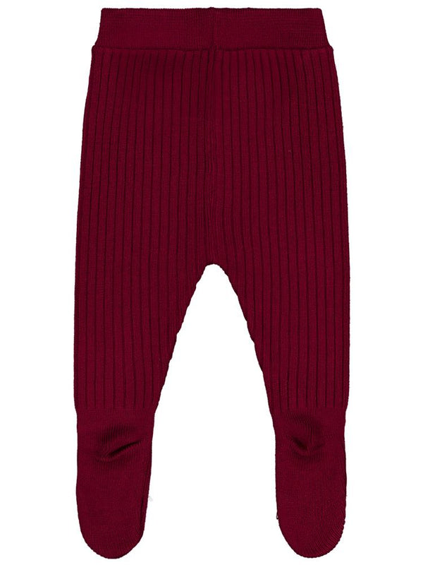 Civil Baby Patikli Raporlu 3-12 Ay Eşofman Altı - Bordo