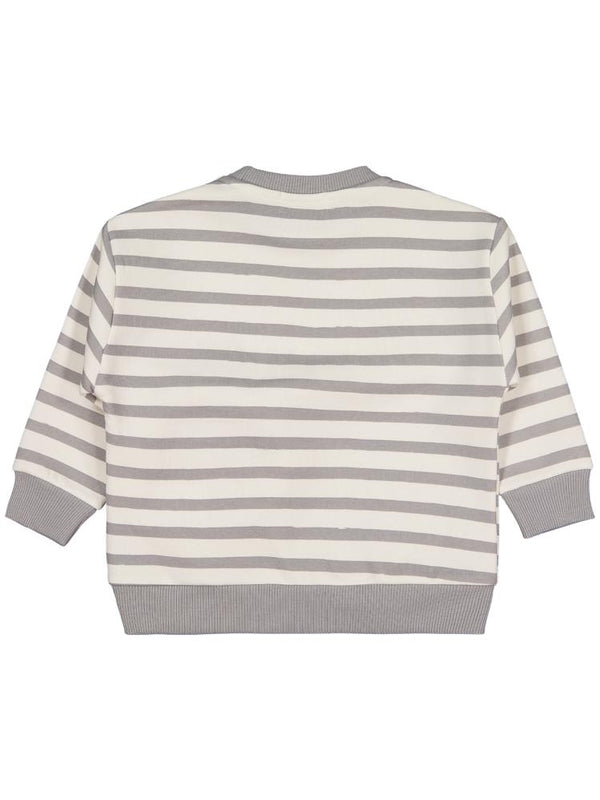 Civil Boys Köpek Çantalı 2-5 Yaş Sweatshirt - Gri