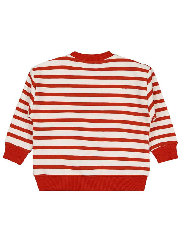 Civil Boys Maymun Çantalı 2-5 Yaş Sweatshirt - Turuncu