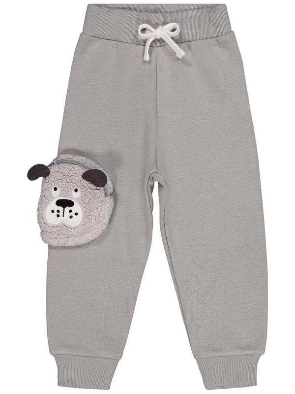 Civil Boys Köpek Cepli 2-5 Yaş Eşofman Altı - Gri