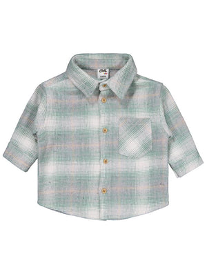 Civil Baby Oduncu 6-18 Ay Gömlek - Bej