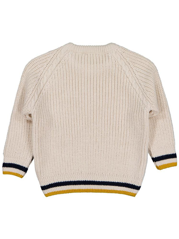 Civil Boys Kaplan C Nakışlı 2-5 Yaş Kazak - Bej