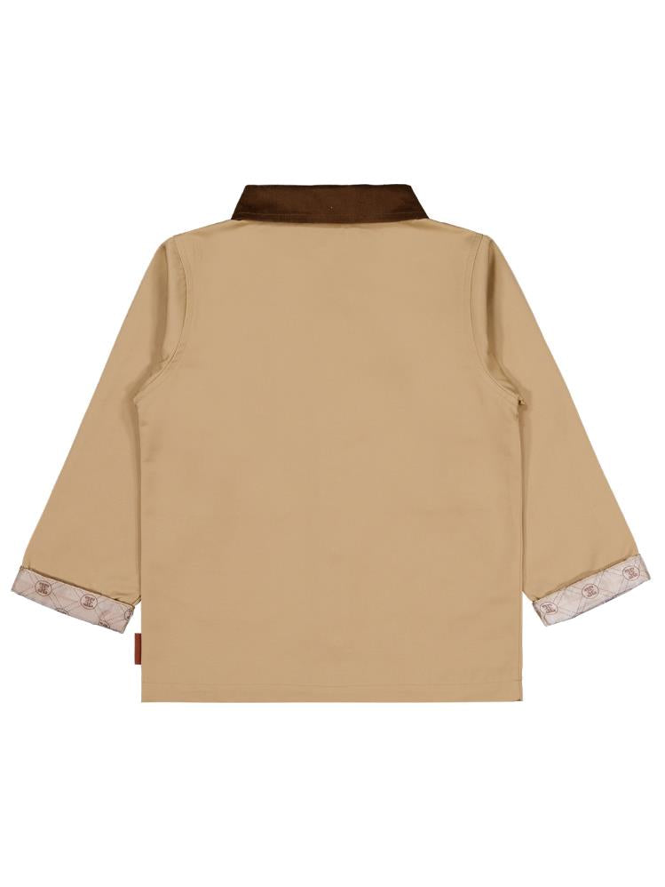 Pierre Cardin Gömlek Yaka 10-12 Yaş Mont - Bej