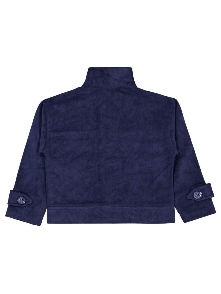 Pierre Cardin Dik Yaka 2-5 Yaş Mont - Mavi