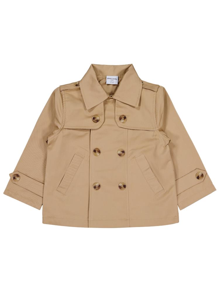 Pierre Cardin Gömlek Yaka 2-5 Yaş Mont - Bej
