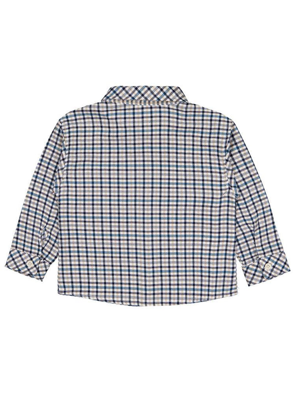 Pierre Cardin Ekoseli 2-5 Yaş Gömlek - Lacivert