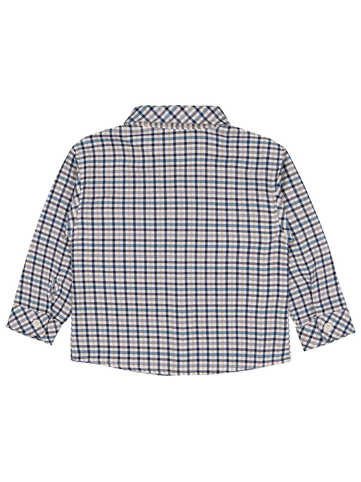 Pierre Cardin Ekoseli 2-5 Yaş Gömlek - Lacivert