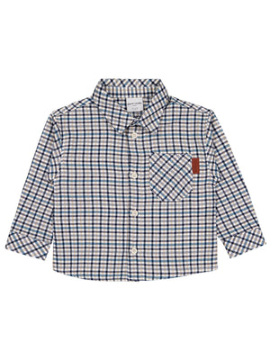 Pierre Cardin Ekoseli 2-5 Yaş Gömlek - Lacivert