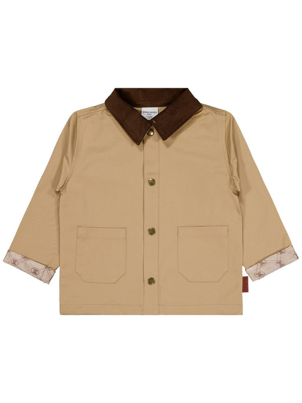Pierre Cardin Gömlek Yaka 2-5 Yaş Mont - Bej
