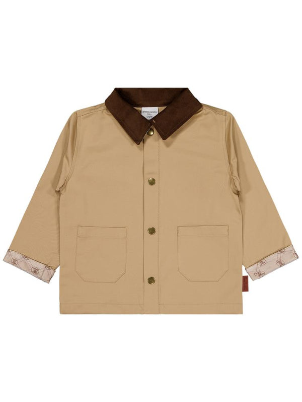 Pierre Cardin Gömlek Yaka 2-5 Yaş Mont - Bej