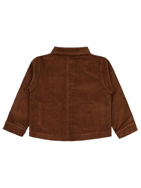 Pierre Cardin Kadife 2-5 Yaş Ceket - Kahve