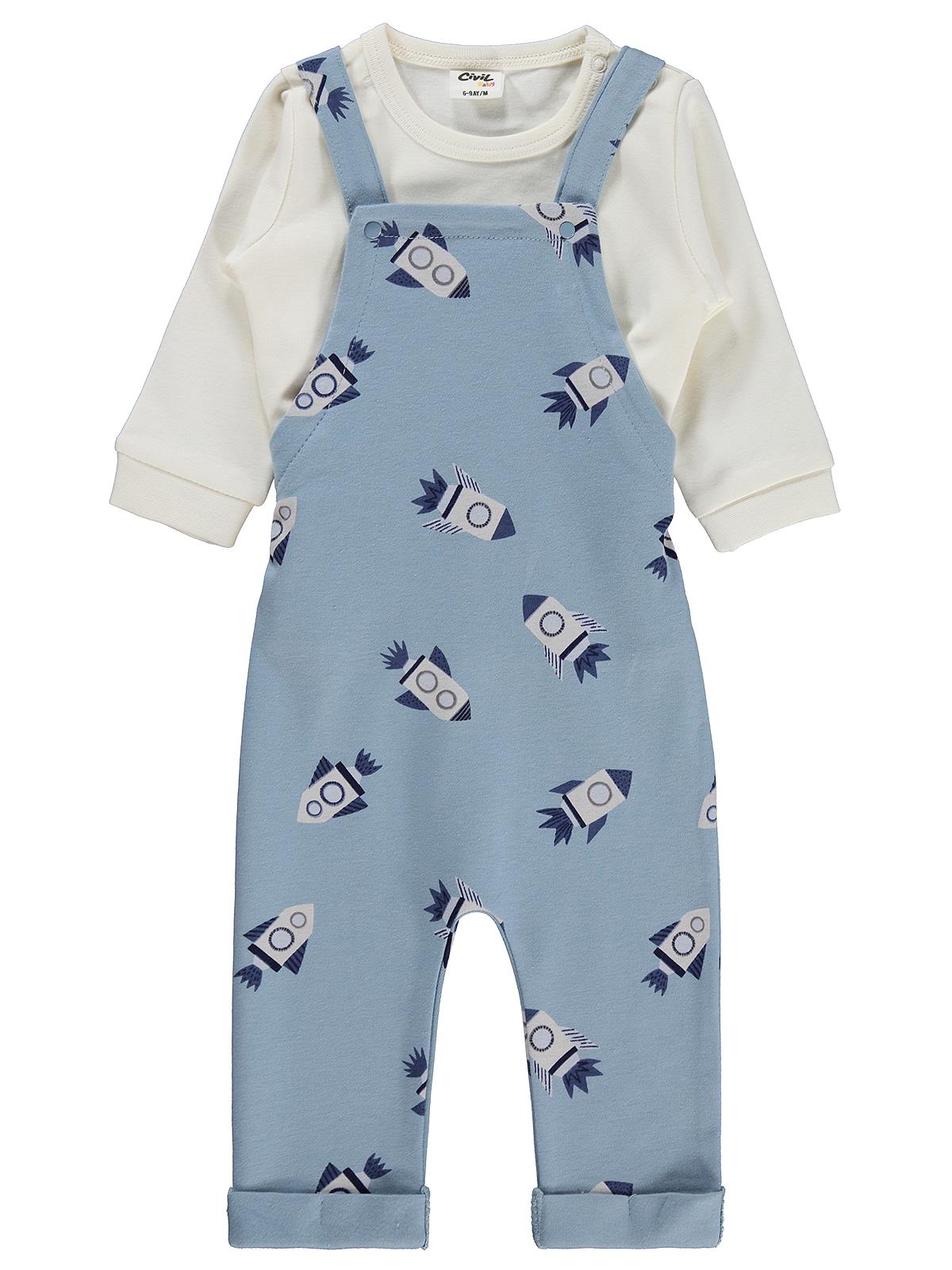 Civil Baby Roket Empirme 6-18 Ay Slopet - Mavi