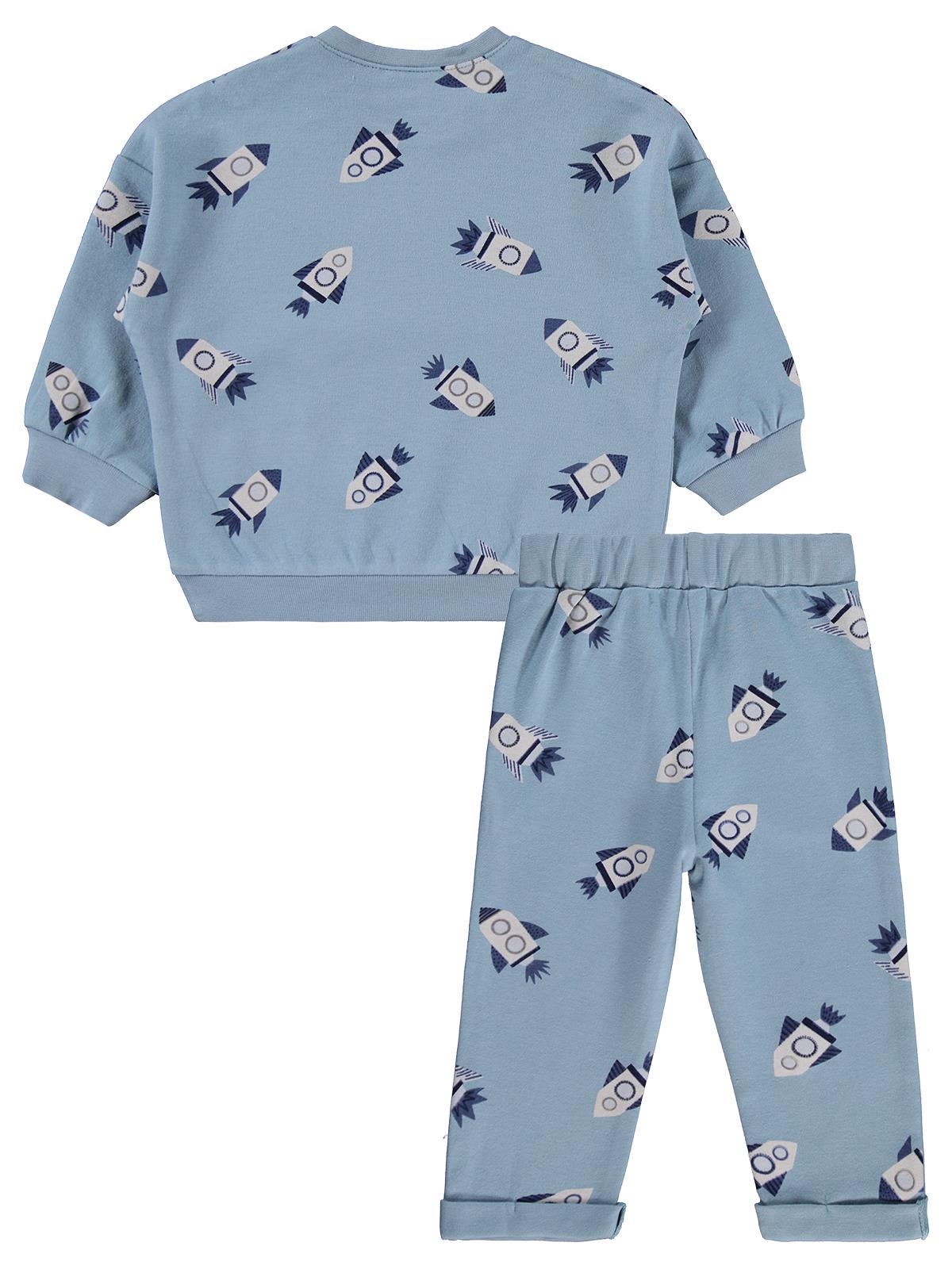 Civil Baby Roket Empirme 6-18 Ay Takım - Mavi