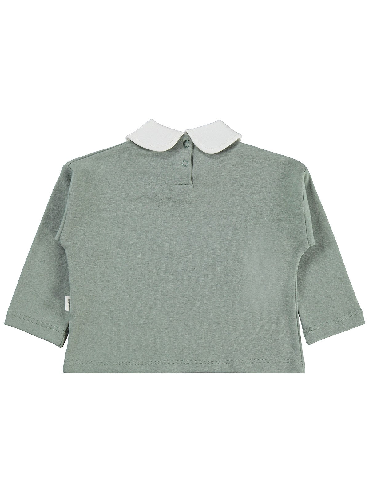 Civil Baby Çiçek Baskılı 6-18 Ay Sweatshirt - Yeşil