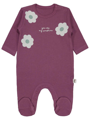 Civil Baby My Sunshine Baskılı 1-9 AY Tulum - Pembe