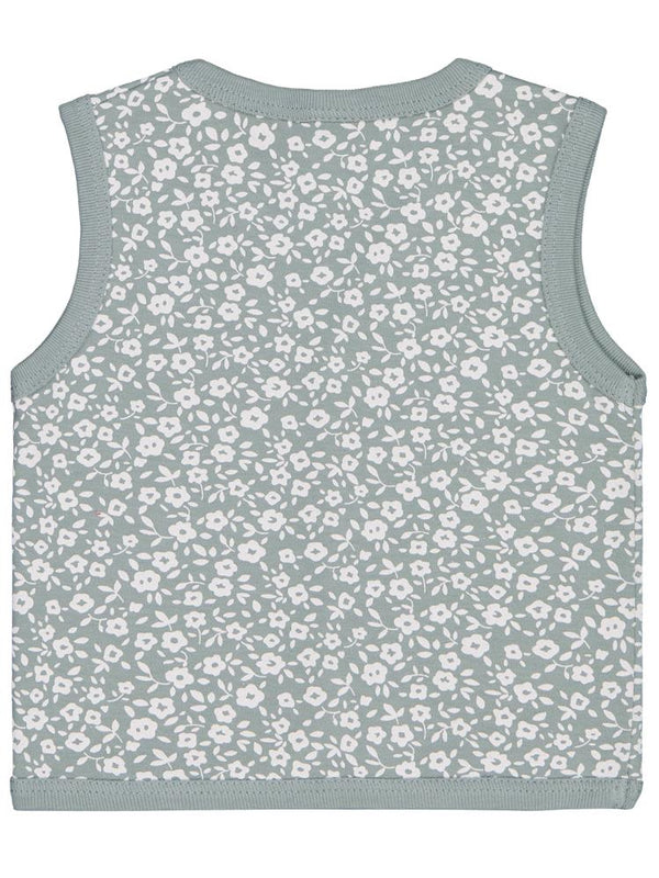 Civil Baby Çiçek Empirme 6-18 Ay Yelek - Yeşil