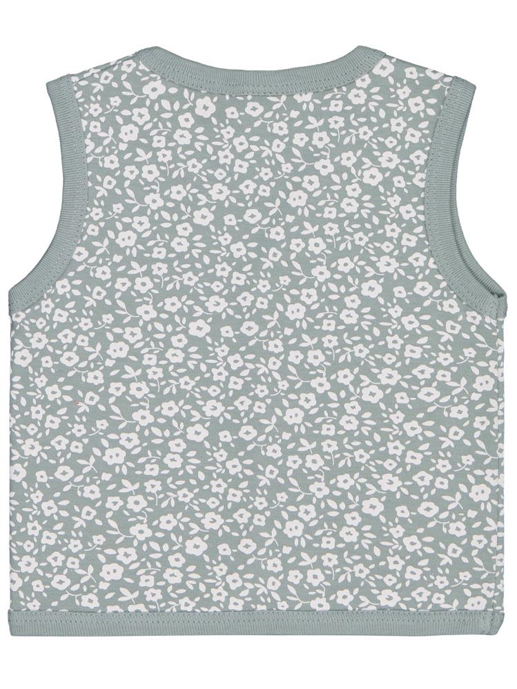 Civil Baby Çiçek Empirme 6-18 Ay Yelek - Yeşil