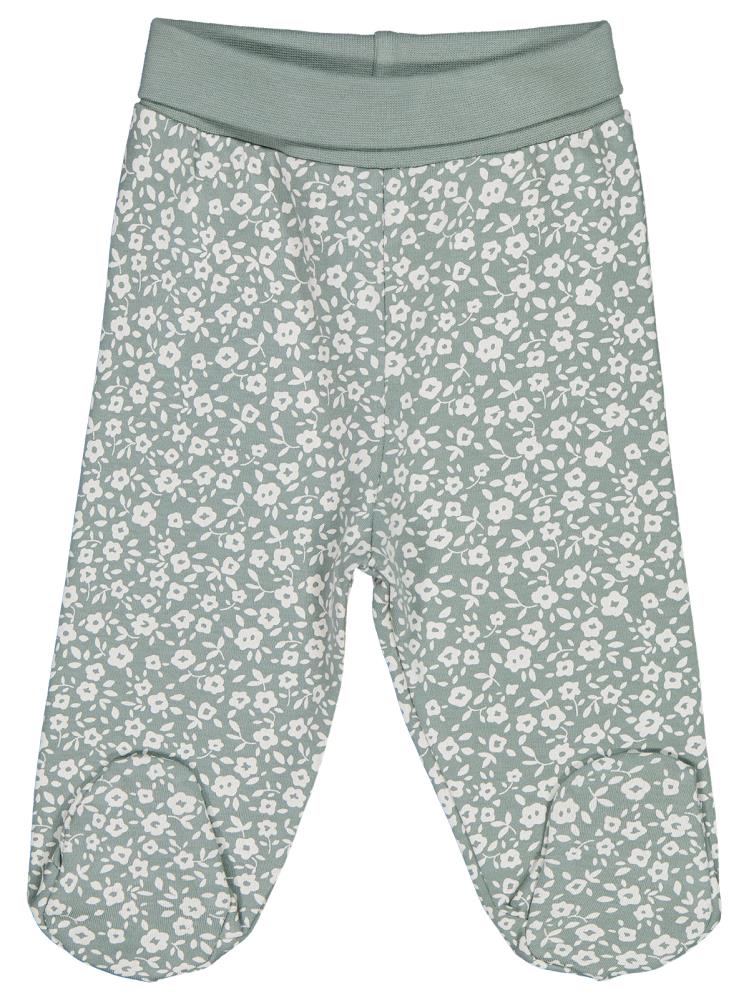 Civil Baby Çiçek Empirme 1-9 Ay Tek Alt Bebe - Yeşil