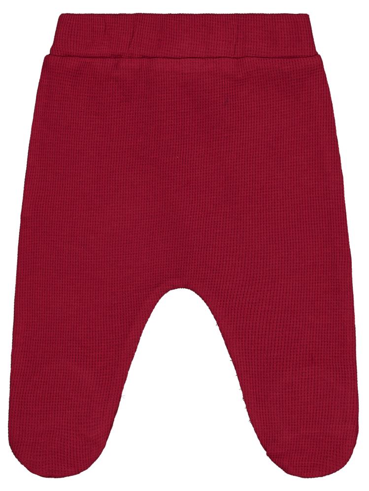 Civil Baby 26 Baskılı 1-9 Ay Tek Alt Bebe - Bordo