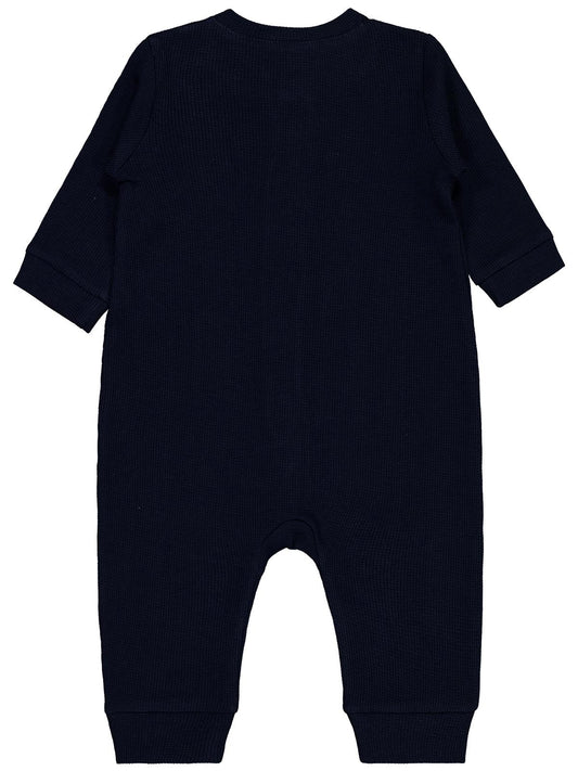Civil Baby M Baskılı 6-18 Ay Tulum - Lacivert