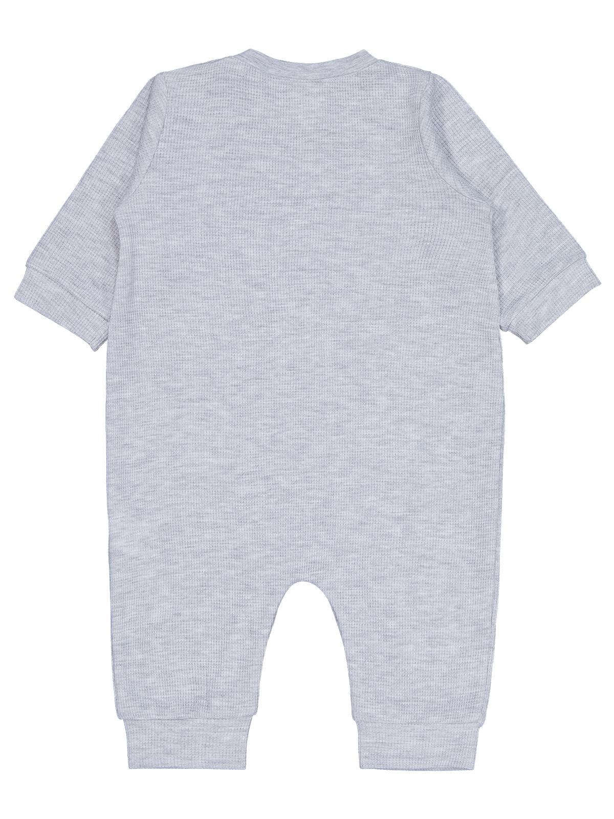 Civil Baby Mini Crew Baskılı 6-18 Ay Tulum - Gri