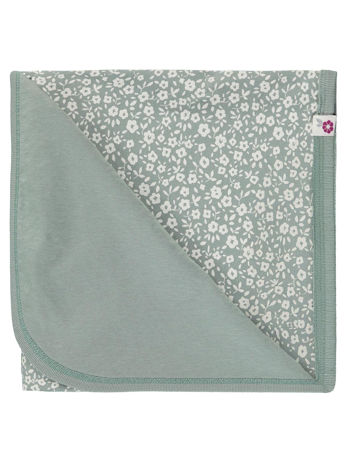 Civil Baby Çiçek Empirme Battaniye - Yeşil