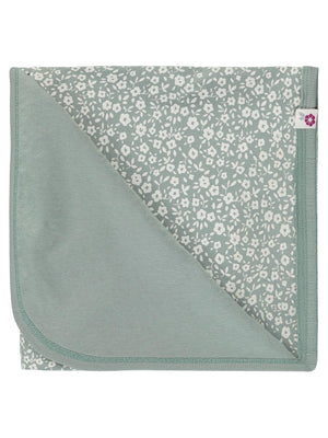 Civil Baby Çiçek Empirme Battaniye - Yeşil
