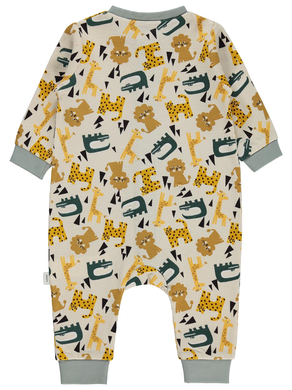 Civil Baby Hayvanlar Empirme 6-18 Ay Tulum - Gri