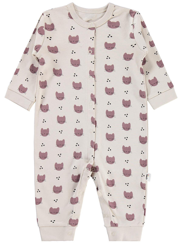 Civil Baby Kedi Empirme 6-18 Ay Tulum - Bej