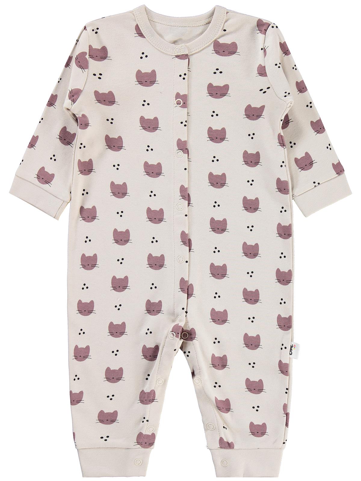 Civil Baby Kedi Empirme 6-18 Ay Tulum - Bej