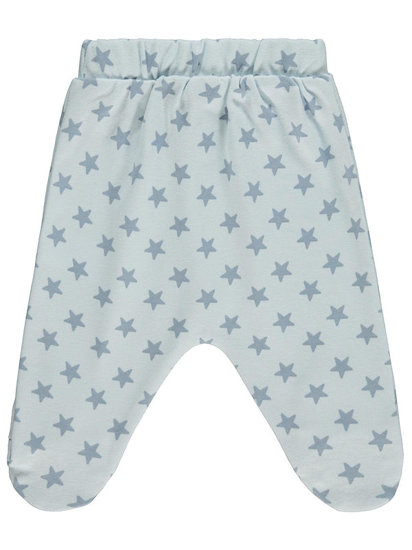 Civil Baby Yıldız Empirme 1-9 Ay Tek Alt Bebe - Mavi