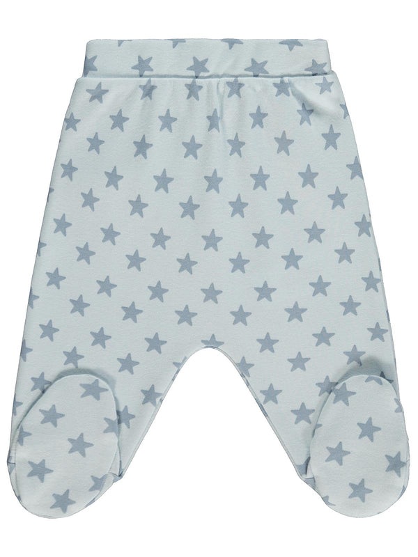 Civil Baby Yıldız Empirme 1-9 Ay Tek Alt Bebe - Mavi
