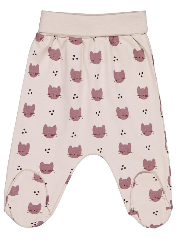 Civil Baby Kedi Empirme 1-9 Ay Tek Alt Bebe - Bej