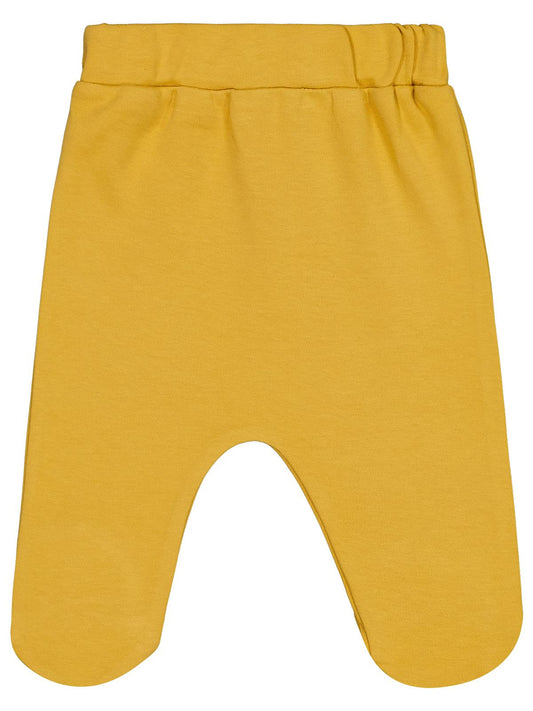 Civil Baby Timsah Baskılı 1-9 Ay Tek Alt Bebe - Hardal