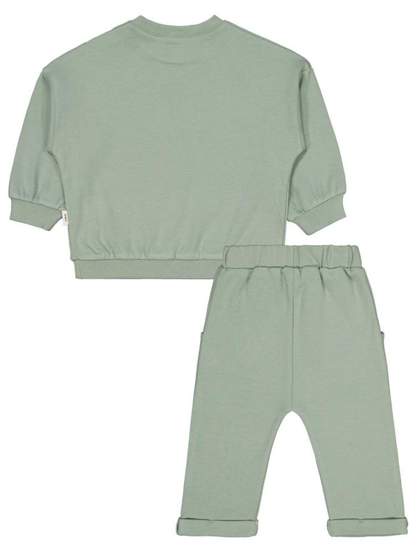 Civil Baby Stay Wild Baskılı 6-18 Ay Takım - Yeşil