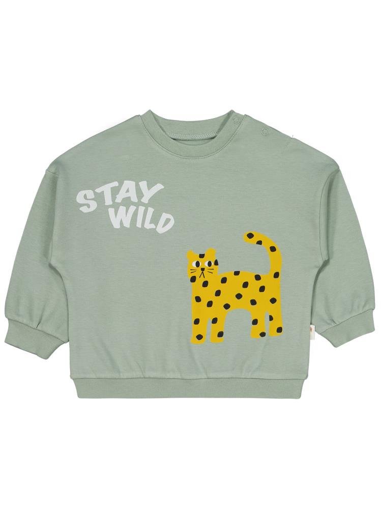 Civil Baby Stay Wild Baskılı 6-18 Ay Takım - Yeşil