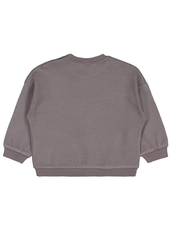 Civil Baby Hayvanlar Baskılı 6-18 Ay Sweatshirt - Gri