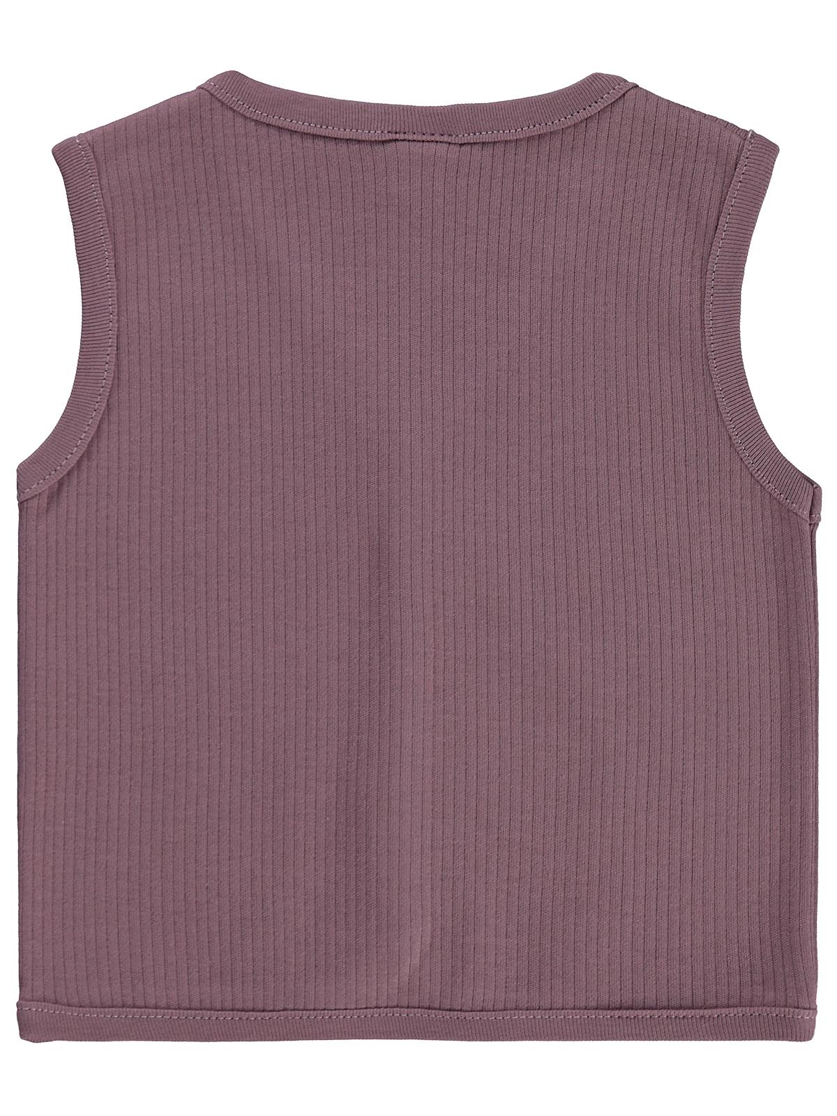 Civil Baby Kedi Baskılı 6-18 Ay Yelek - Kahve