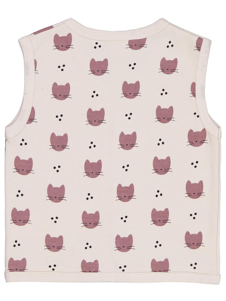 Civil Baby Kedi Empirme 6-18 Ay Yelek - Bej