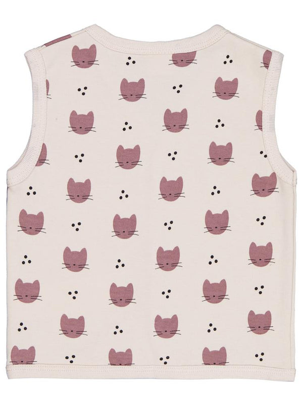 Civil Baby Kedi Empirme 6-18 Ay Yelek - Bej