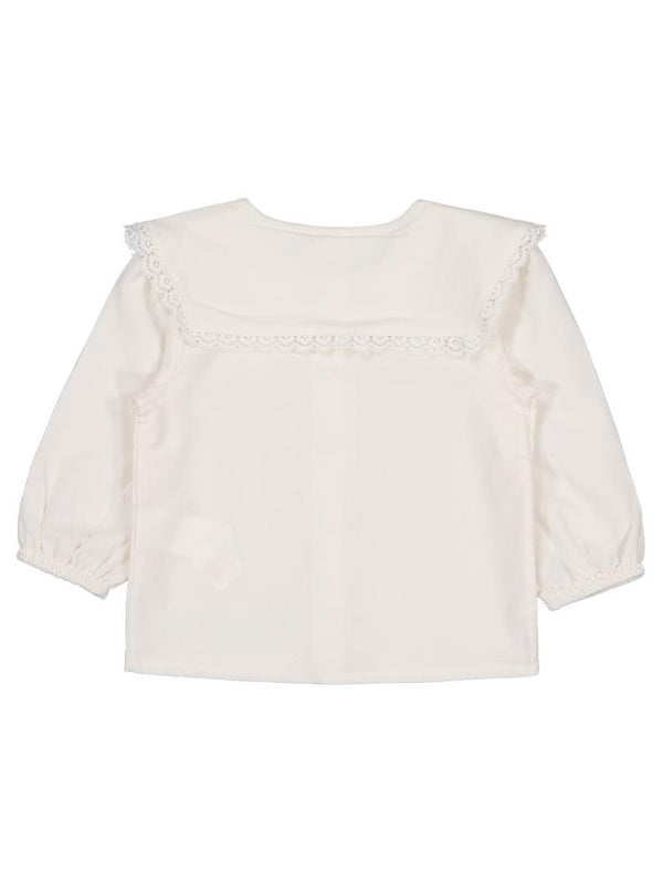 Civil Baby Kadife 6-18 Ay Gömlek - Ekru