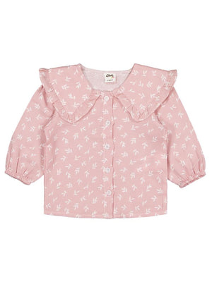 Civil Baby Çiçek Baskılı 6-18 Ay Gömlek - Lila