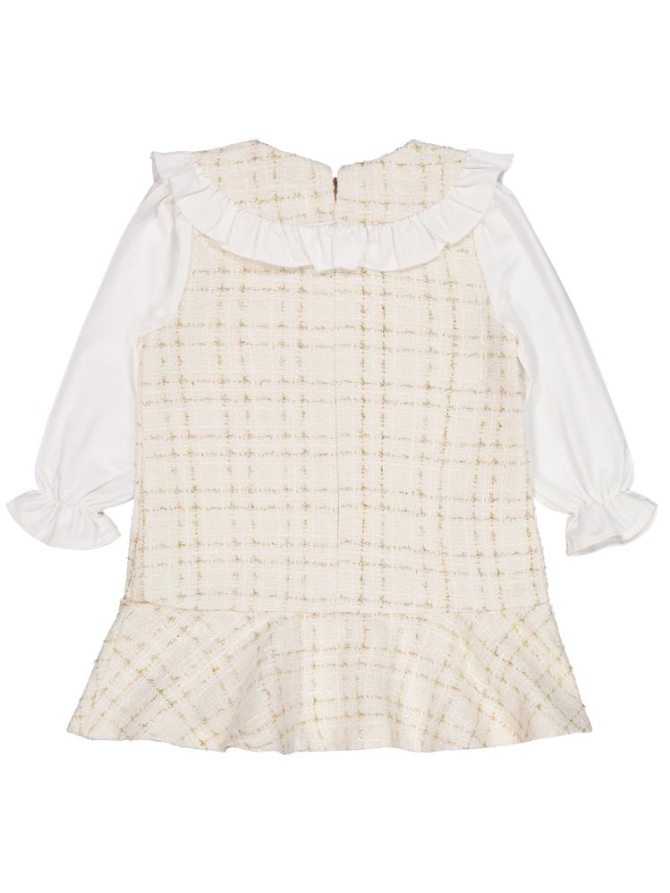 Pierre Cardin 2-5 Yaş Elbise - Ekru