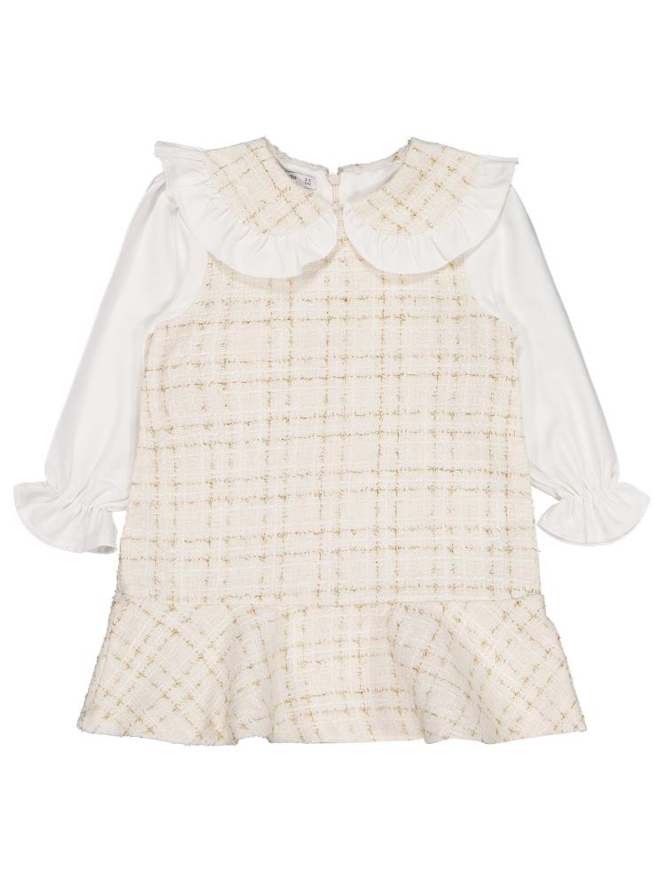 Pierre Cardin 2-5 Yaş Elbise - Ekru