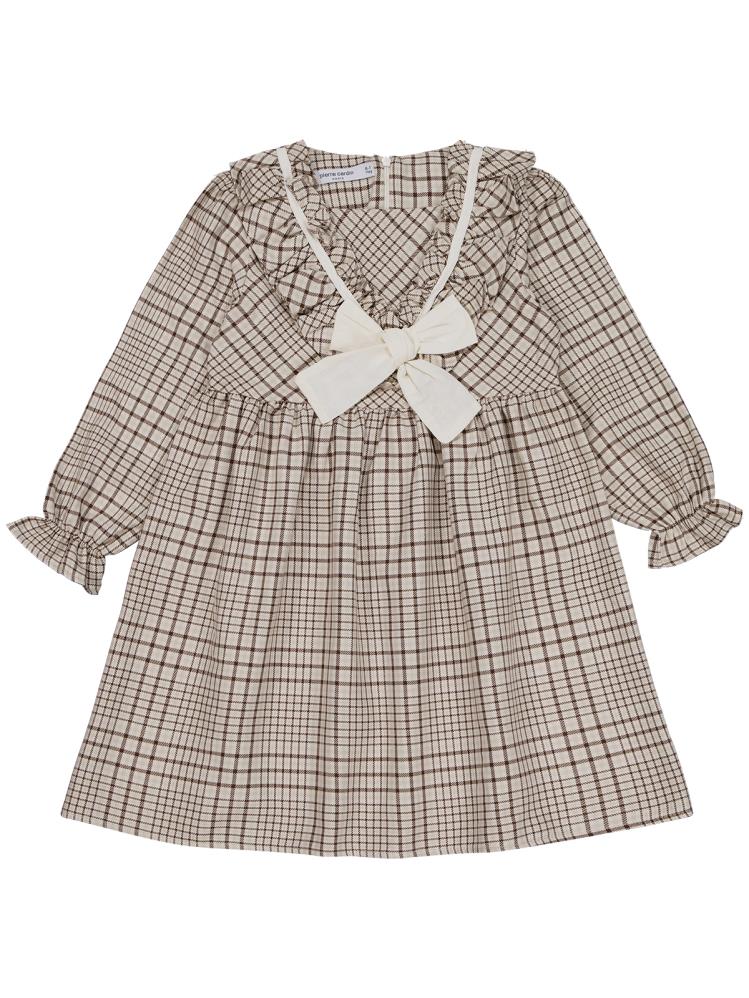 Pierre Cardin 6-9 Yaş Elbise - Bej