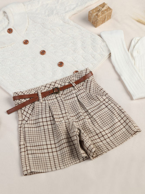 Pierre Cardin 6-9 Yaş Şort - Bej