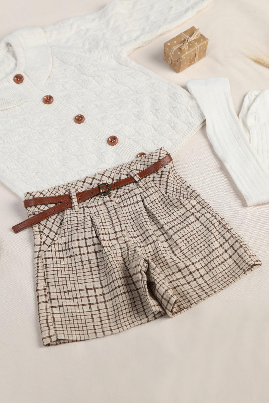 Pierre Cardin 6-9 Yaş Şort - Bej