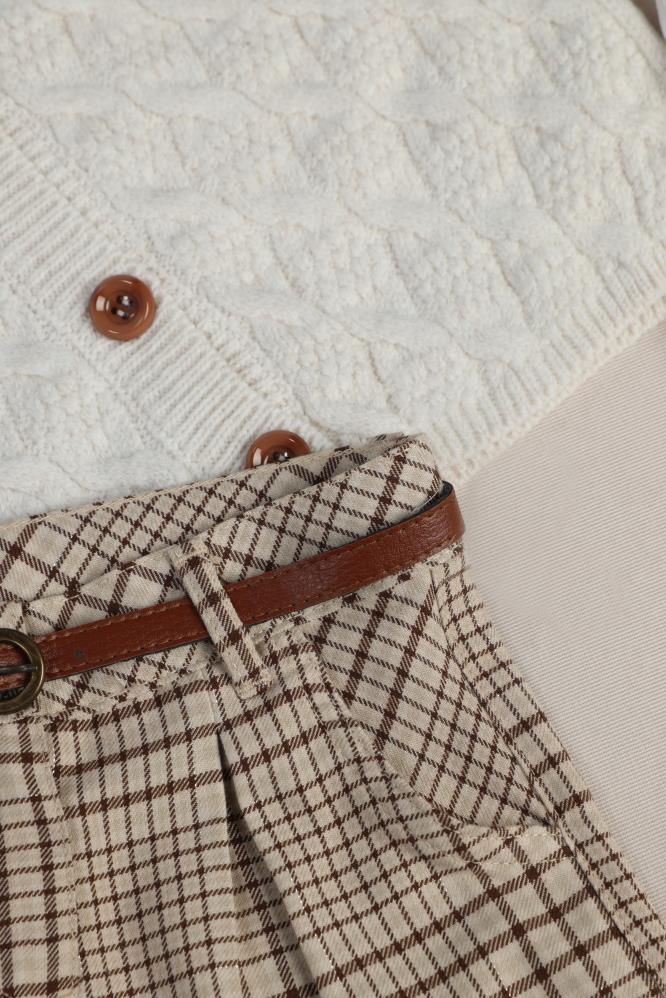 Pierre Cardin 6-9 Yaş Şort - Bej