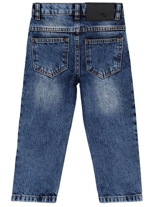 Pierre Cardin Bıyıklı 2-5 Yaş Pantolon - Mavi